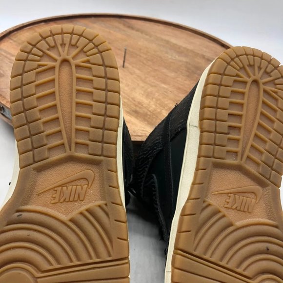 Nike Womens SB Dunk 543242-004 Black Tiger Basketball Shoes Sneakers Size 6 - Picture 6 of 9